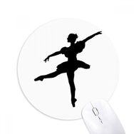 Dıythinker Dans Dansçı Bale Sanatı Spor Baskılı Yuvarlak Kaymaz Kauçuk Mouse Pad