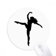 Dıythinker Dans Sporları Dansçı Performans Sanatı Baskılı Yuvarlak Kaymaz Kauçuk Mouse Pad