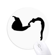 Dıythinker Dansçı Sanatı Atlama Spor Baskılı Yuvarlak Kaymaz Kauçuk Mouse Pad