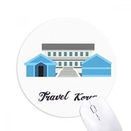 Dıythinker Demilitarized Zone In Korea Baskılı Yuvarlak Kaymaz Kauçuk Mouse Pad