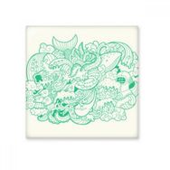Dıythinker Deniz Dalgası Balık Köpekbalığı 15x15 cm Seramik Karo