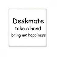 Dıythinker Deskmate Take a Hand Bring Me Happiness Season Seramik Bisque Fayans 20x20 cm Seramik Karo