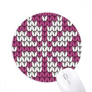Dıythinker Dikiş Ahtapot İllüstrasyon Desen Baskılı Yuvarlak Kaymaz Kauçuk Mouse Pad