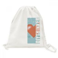 Dıythinker Disappear Heart Give Love Pixel Kanvas İpli Sırt Çantası