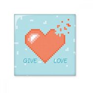 Dıythinker Disappear Heart Give Love Pixel Seramik Bisque Fayans 10x10 cm Seramik Karo