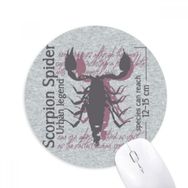Dıythinker Discover World Istakoz Deniz Organizması Baskılı Yuvarlak Kaymaz Kauçuk Mouse Pad