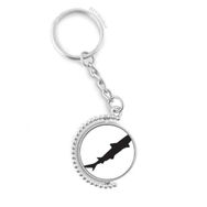 Diythinker Erkek Aerocool Shark Fierce Silhouette Döndürülebilir Çok Renkli 3x9 cm Anahtarlık