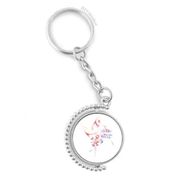 Diythinker Erkek Atlıkarınca Yel Değirmeni Lolipop Suluboya Resim Döndürülebilir Çok Renkli 3x9 cm Anahtarlık