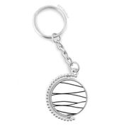 Diythinker Erkek Düzensiz Çizgi Doku Döndürülebilir Çok Renkli 3x9 cm Anahtarlık