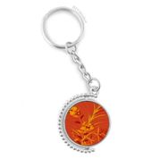 Diythinker Erkek Resim Japon Kültürü Altın Döndürülebilir Çok Renkli 3x9 cm Anahtarlık