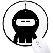 Dıythinker Evren Alien Canavar Robot Yuvarlak Kaymaz Mouse Pad