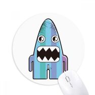 Dıythinker Evren Uzaylı Canavar Mavi Canavar Baskılı Yuvarlak Kaymaz Kauçuk Mouse Pad