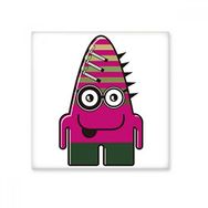 Dıythinker Evren Uzaylı Canavar Pembe Canavar Seramik 10x10 cm Seramik Karo