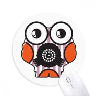 Dıythinker Evren Uzaylı Canavar Sevimli Uzaylı Baskılı Yuvarlak Kaymaz Kauçuk Mouse Pad