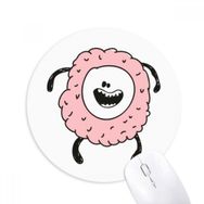 Dıythinker Evren Uzaylı Pembe Cyclops Baskılı Yuvarlak Kaymaz Kauçuk Mouse Pad