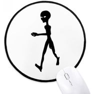 Dıythinker Evren ve Uzay Yürüyüş Alien Yuvarlak Kaymaz Mouse Pad