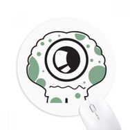 Dıythinker Evren ve Uzaylı Benekli Uzaylı Baskılı Yuvarlak Kaymaz Kauçuk Mouse Pad