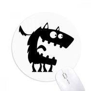 Dıythinker Evren ve Uzaylı Canavar Baskılı Yuvarlak Kaymaz Kauçuk Mouse Pad