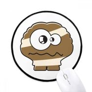 Dıythinker Evren ve Uzaylı Kahverengi Uzaylı Yuvarlak Kaymaz Mouse Pad