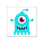 Dıythinker Evren ve Uzaylı Mavi Cyclops Uzaylı 10x10 cm Seramik Karo