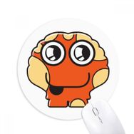 Dıythinker Evren ve Uzaylı Turuncu Uzaylı Baskılı Yuvarlak Kaymaz Kauçuk Mouse Pad