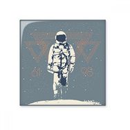 Dıythinker Evren ve Uzaylı Uzay Adamı Seramik 10x10 cm Seramik Karo