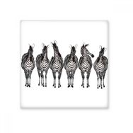 Dıythinker Farklı Aksiyon zebra Hayvan 15x15 cm Seramik Karo