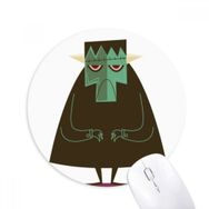 Dıythinker Fear Halloween Hayalet Ceset Baskılı Yuvarlak Kaymaz Kauçuk Mouse Pad
