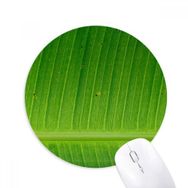 Dıythinker Fotoğraf Muz Yaprağı Resim Doğa Baskılı Yuvarlak Kaymaz Kauçuk Mouse Pad