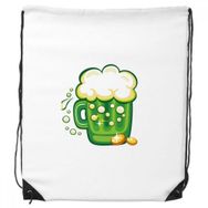 Dıythinker Four Leaf Clover Bier İrlanda St Patrick Günlük Sırt Çantası