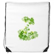 Dıythinker Four Leaf Clover Mew Filigran İrlanda St Patrick Günlük Sırt Çantası
