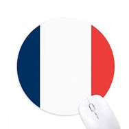 Dıythinker Fransa Ulusal Bayrağı Avrupa Ülke Baskılı Yuvarlak Kaymaz Kauçuk Mouse Pad