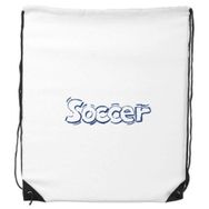 Dıythinker Futbol Mavi Futbol Ön Desen İpli Sırt Çantası