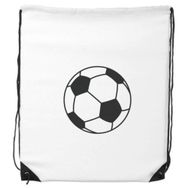 Dıythinker Futbol Spor Çizgisi Çizim Deseni Büzme İpli Sırt Çantası