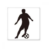 Dıythinker Futbol Spor Silüeti Seramik 10x10 cm Seramik Karo