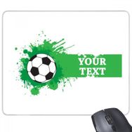 Dıythinker Futbol Sporları Metin Dikdörtgen Kaymaz Kauçuk Mouse Pad
