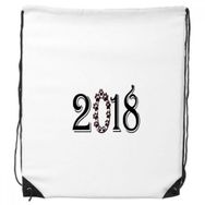 Dıythinker Garland 2018 Font Happy New Year İpli Sırt Çantası