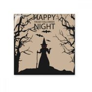 Dıythinker Gece Hayalet Korku Cadılar Bayramı Balkabağı 15x15 cm Seramik Karo