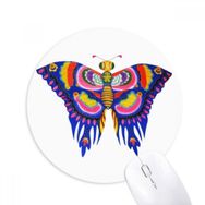 Dıythinker Geleneksel Çin Uçurtma Kelebek Desenli Baskılı Yuvarlak Kaymaz Kauçuk Mouse Pad