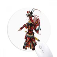 Dıythinker Geleneksel Gölge Çin Operası Baskılı Yuvarlak Kaymaz Kauçuk Mouse Pad