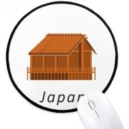 Dıythinker Geleneksel Japon Edo Konut Yuvarlak Kaymaz Mouse Pad