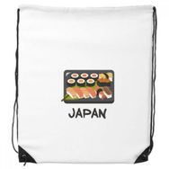 Dıythinker Geleneksel Japon Sushi Kutusu İpli Sırt Çantası