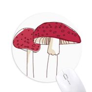 Dıythinker Gerçekçi Swamm Line Zehirli Desen Baskılı Yuvarlak Kaymaz Kauçuk Mouse Pad