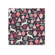 Dıythinker Geyik Noel Ağacı Hediye Seramik Biske Fayans 20x20 cm Seramik Karo