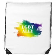 Dıythinker Gradient LGBT Ally Gökkuşağı Homo Ink Form Sırt Çantası