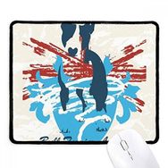 Dıythinker Graffiti Sokak Kırmızı Mavi Sanat Illüstrasyon Desen Kaymaz Mouse Pad