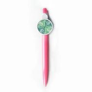Dıythinker Green Leaves Meksika Totems Antik Medeniyet Geri Çekilebilir Mavi Tükenmez Kalem