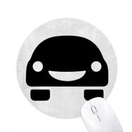 Dıythinker Gülümseyen FaceEnergy Araçlar Çevreyi Korur Baskılı Yuvarlak Kaymaz Kauçuk Mouse Pad