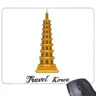 Dıythinker Güney Kore Ünlü Pagoda Dikdörtgen Kaymaz Kauçuk Mouse Pad