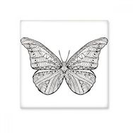 Dıythinker Güzel Kelebek Hayvan Portre Eskiz 20x20 cm Seramik Karo